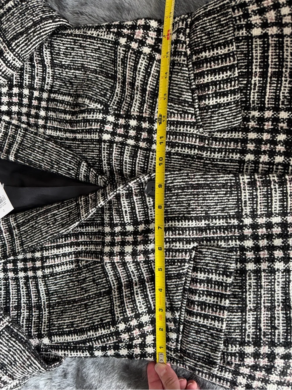 NWT LOFT plaid blazer